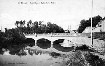 Iconographie - Pont Main et église Saint-André