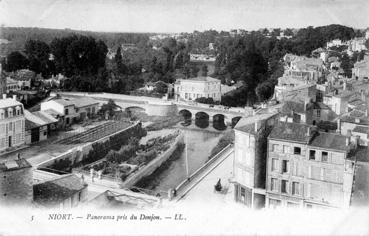 Iconographie - Panorama pris du Donjon