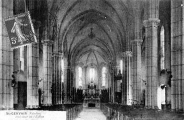 Iconographie - Intérieur de l'église