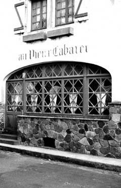 Iconographie - Façade de la buvette "Le Vieux cabaret"