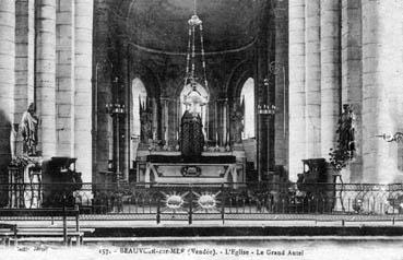 Iconographie - L'église - Le grand autel