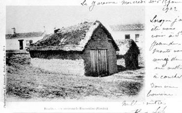 Iconographie - Bourrines aux environs de Fromentine