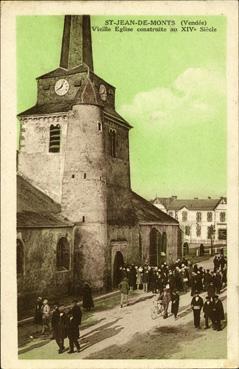 Iconographie - Vieille église construite au XIVe siècle