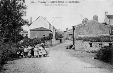 Iconographie - L'entrée route du Boupère