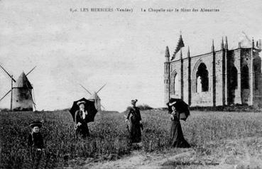 Iconographie - La chapelle sur le Mont des Alouettes