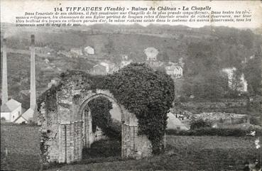 Iconographie - Ruines du château - La chapelle