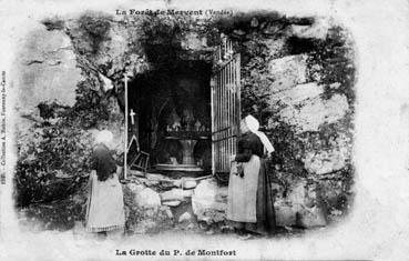 Iconographie - La grotte du père de Montfort