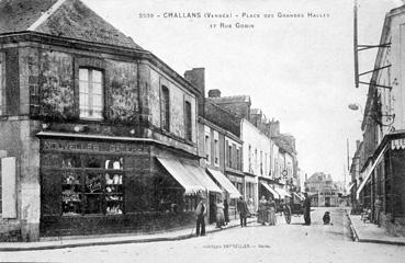 Iconographie - Place des Grandes Halles et Rue Gobin