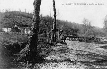 Iconographie - Forêt de Mervent - Moulin de Doreau