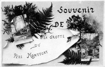 Iconographie - Souvenir de la grotte du Père de Montfort