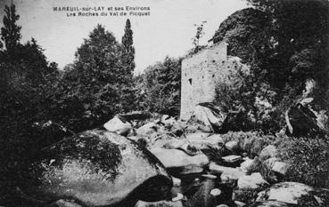 Iconographie - Les rochers du Val de Piquet