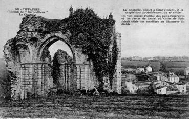 Iconographie - La chapelle, dédiée à Saint-Vincent