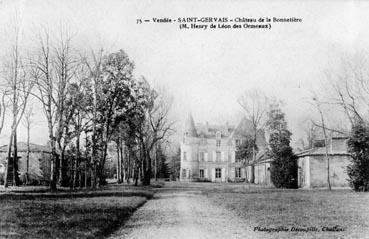 Iconographie - Château de la Bonnetière (M. Henry de Léon des Ormeaux)