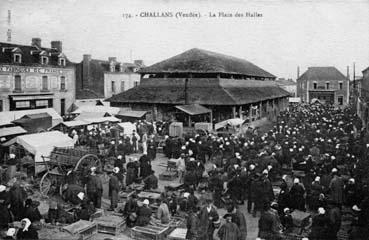 Iconographie - La place des Halles