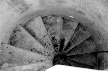 Iconographie - Escalier à vis du clocher