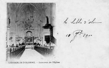 Iconographie - Intérieur de l'église