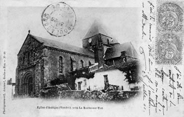 Iconographie - Eglise d'Aubigny, près la Roche-sur-Yon