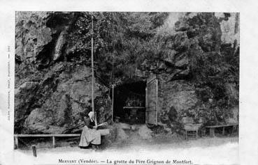 Iconographie - La grotte du Père Grignon de Montfort
