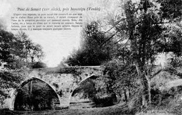 Iconographie - Pont de Senart (XIIe siècle), près Montaigu