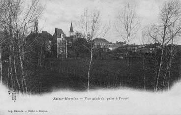 Iconographie - Vue générale, prise à l'Ouest