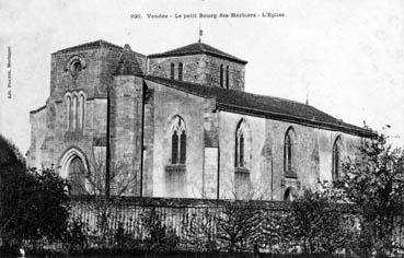 Iconographie - Le petit bourg des Herbiers - L'église