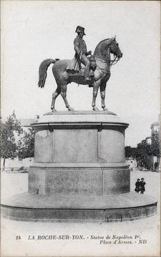 Iconographie - Statue de Napoléon 1er, Place d'Armes