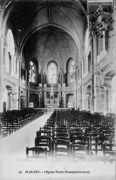 Iconographie - L'église Notre-Dame (intérieure)