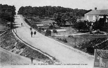 Iconographie - La route conduisant à la mer