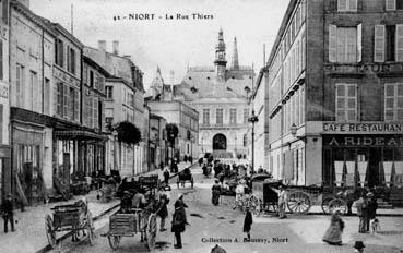 Iconographie - La rue Thiers