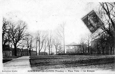 Iconographie - Place Viète - Le kiosque