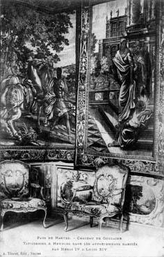 Iconographie - Château de Goulaine - Tapisserie et meubles
