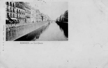 Iconographie - Rennes - Les quais