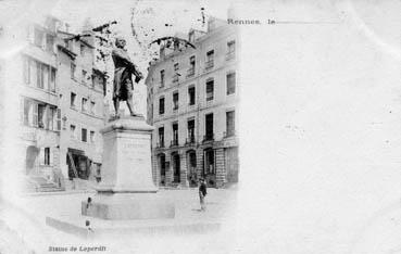 Iconographie - Rennes - Statue de Leperdit