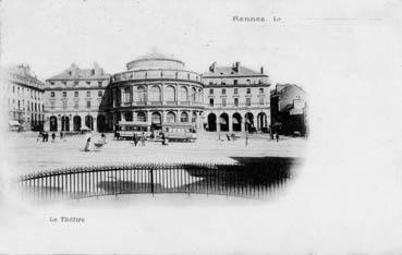 Iconographie - Rennes - Le théâtre