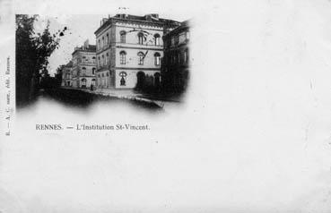 Iconographie - Rennes - L'institution St-Vincent