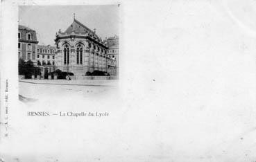 Iconographie - Rennes - La chapelle du lycée