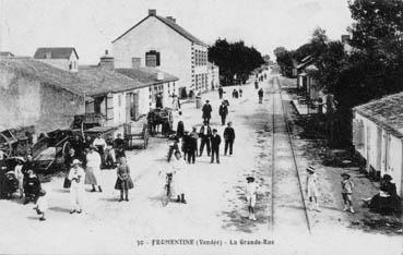 Iconographie - Fromentine (Vendée) - La Grande Rue