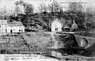 Iconographie - Pont de St-Jean et la Maison Rouge