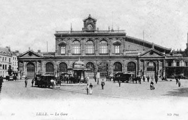 Iconographie - Lille - La gare