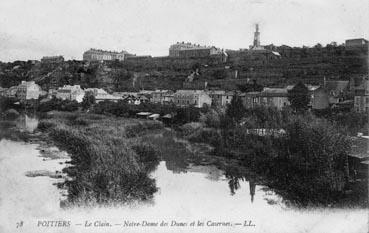 Iconographie - Le Clain. Notre-Dame des Dunes et les casernes