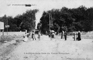 Iconographie - L'avenue de la gare du Vieux Pornichet