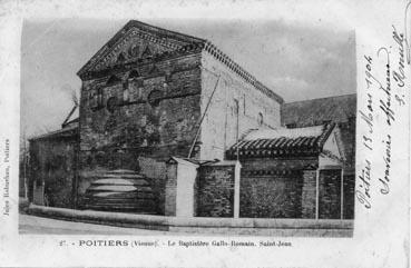 Iconographie - Le baptistère gallo-romain, Saint-Jean