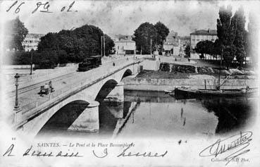 Iconographie - Le pont et la place Bassompierre