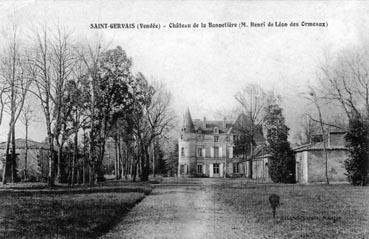 Iconographie - Château de la Bonnetière (M. Henri de Léon des Ormeaux)