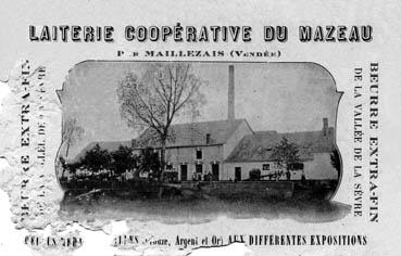 Iconographie - Laiterie coopérative du Mazeau