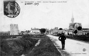 Iconographie - Arrivée à Bourgneuf, route de Bouin