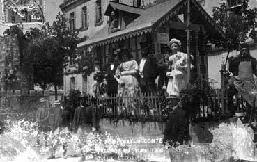 Iconographie - Cavalcade du 31 mai 1909 - Villa tranquille