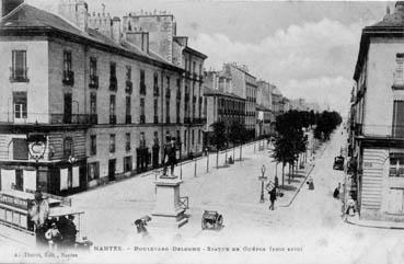 Iconographie - Boulevard Delorme - Statue de Guépin (1805-1873)