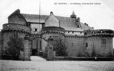 Iconographie - Le château, l'entrée (XVè siècle)
