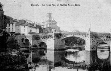 Iconographie - Le Vieux Pont et l'église Notre-Dame